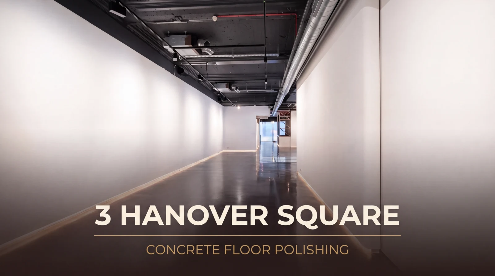 3 Hanover Square: Concrete floor polishing · Mayfair