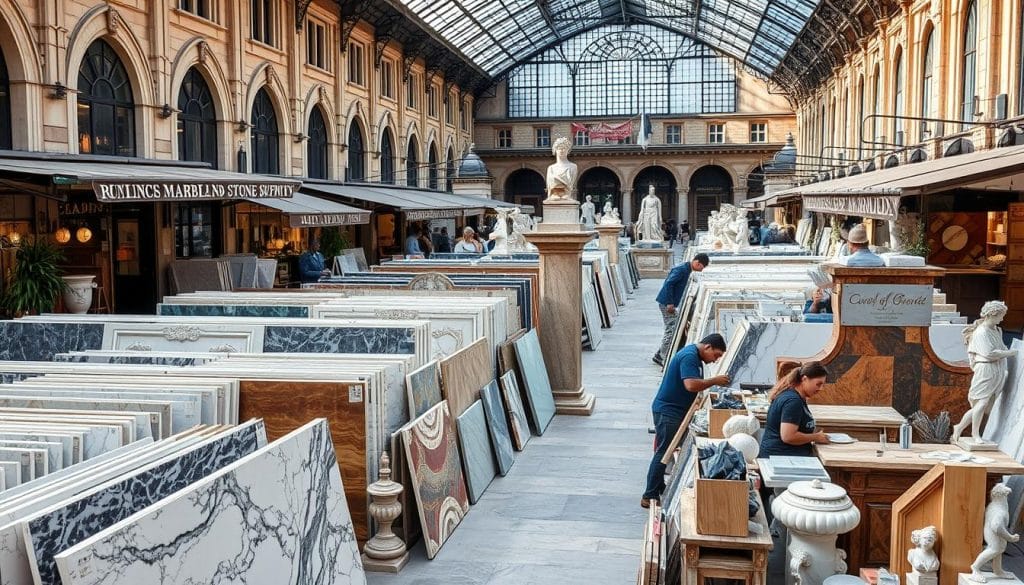 London's premium marble and stone market