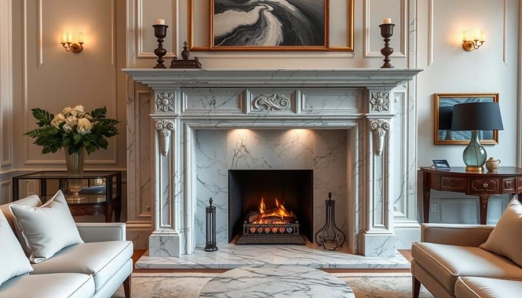 Marble fireplace benefits