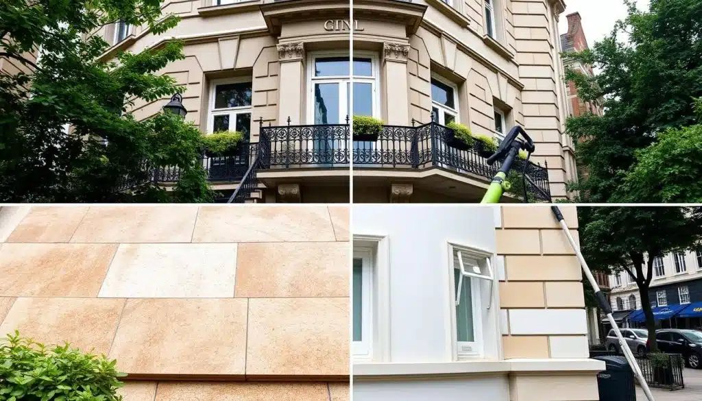 Professional stone cleaning and restoration