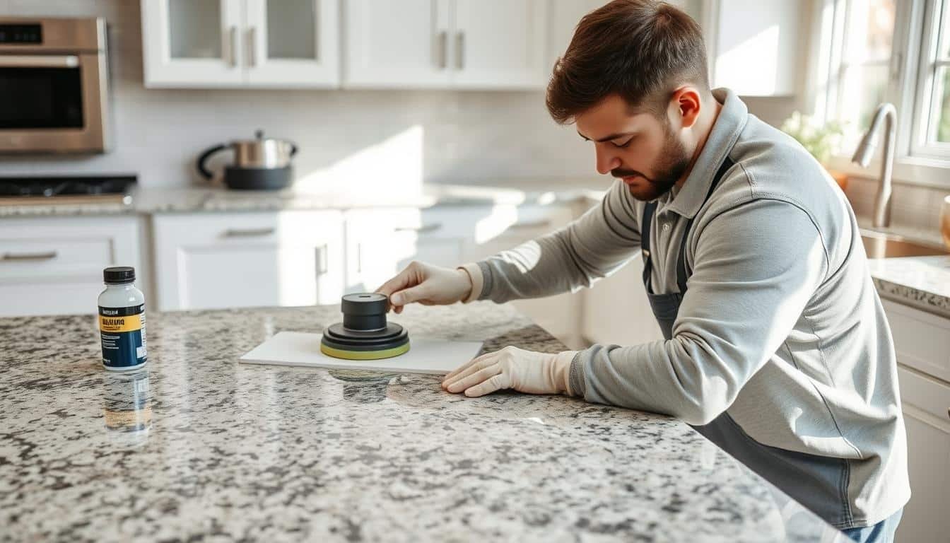 Granite and Quartz Countertop Repair and Polishing Services in London