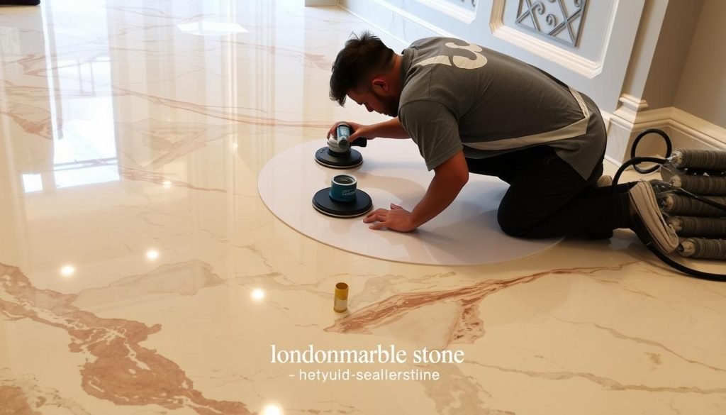 Expert marble floor restoration in Camden Town