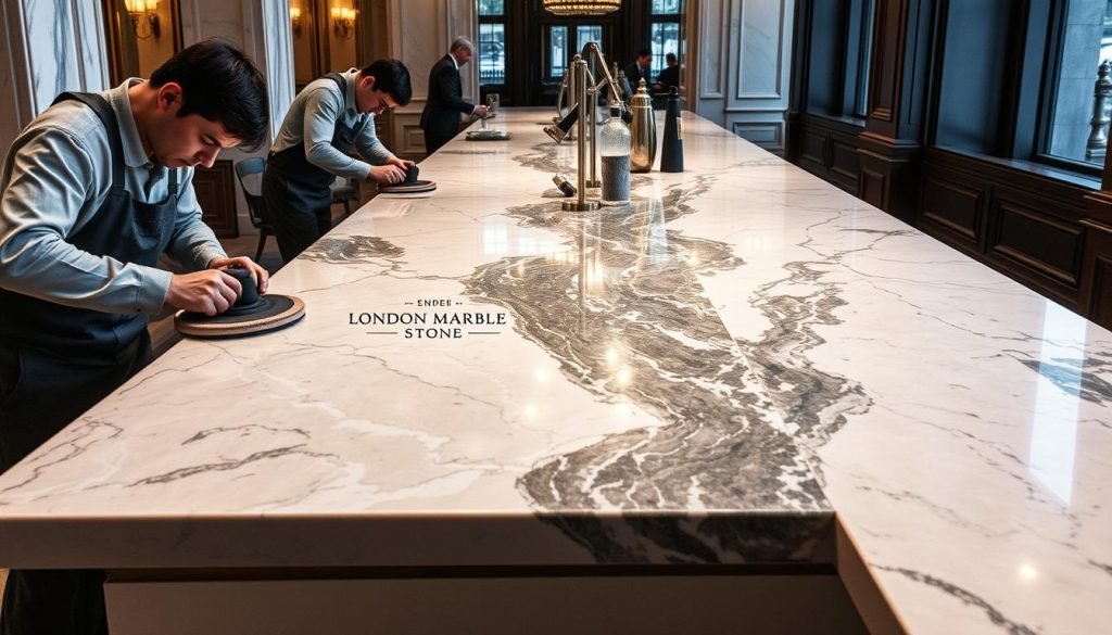 Expert marble repair services in Central London