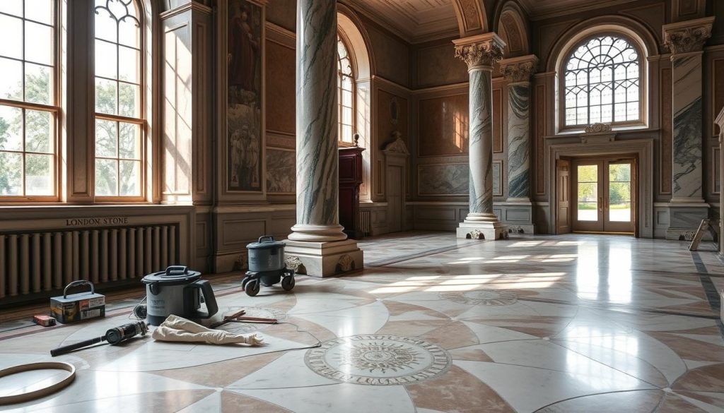 Historic Property Marble Restoration