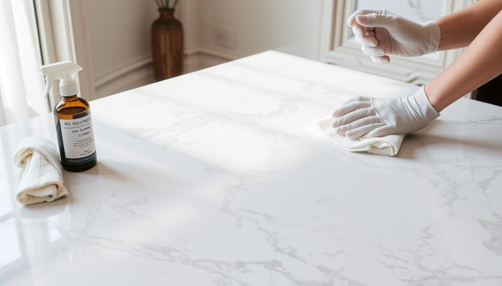 clean marble maintenance