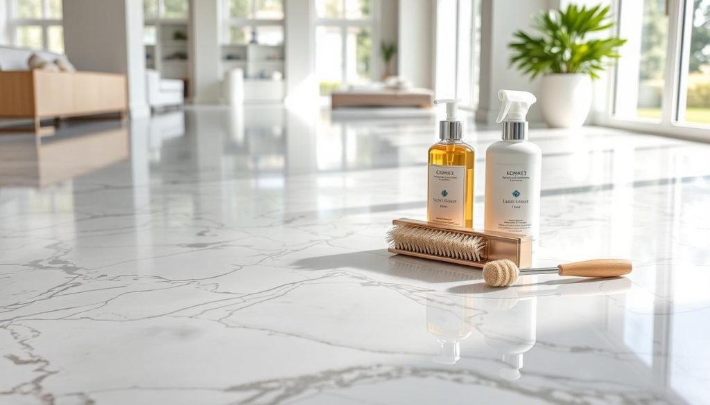 marble floor care