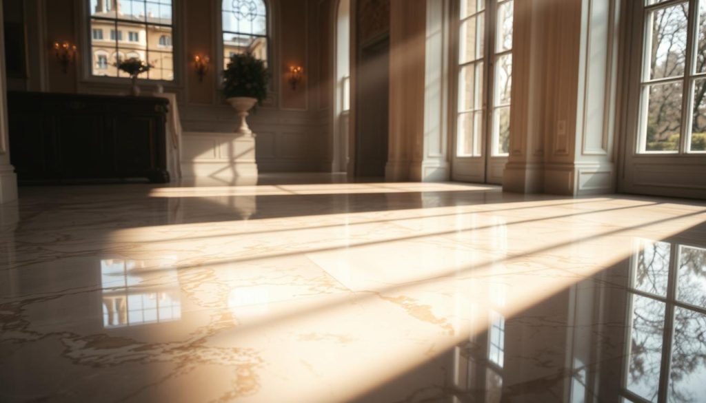 polishing marble