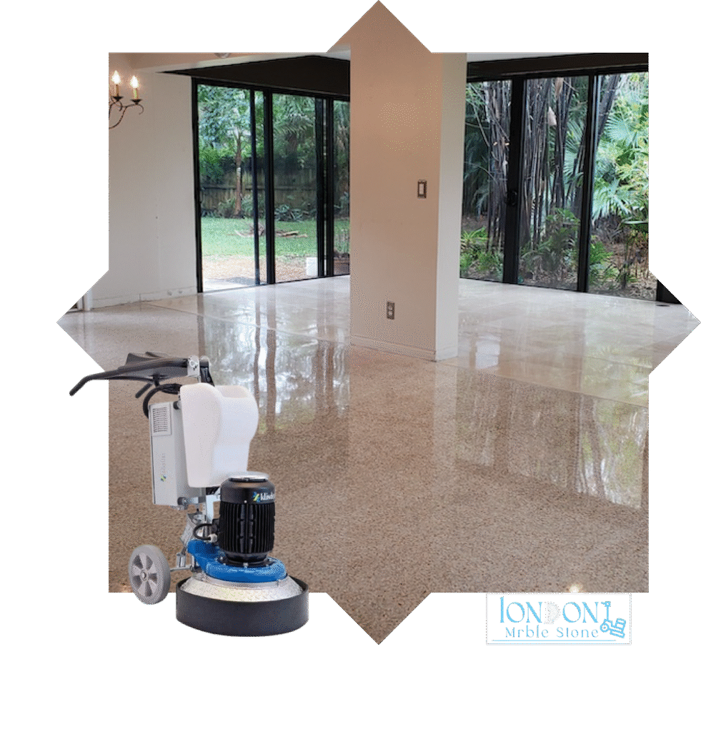 terrazzo floor restoration in london