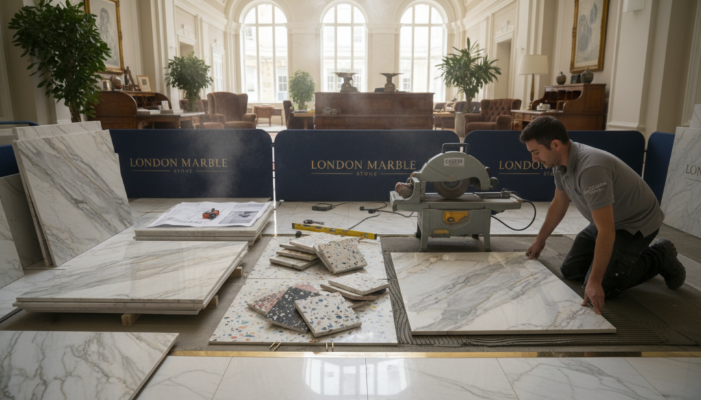 commercial flooring installation St James's