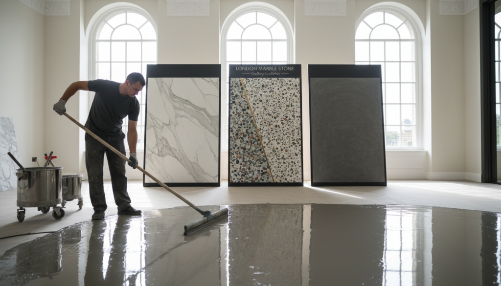 concrete floor Holborn