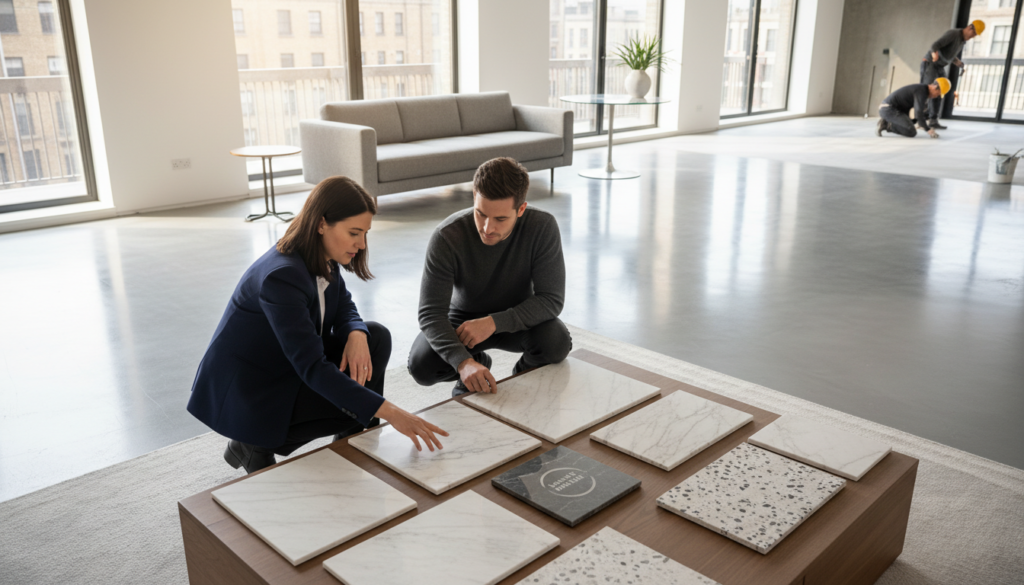 floor installation process consultation in Barbican