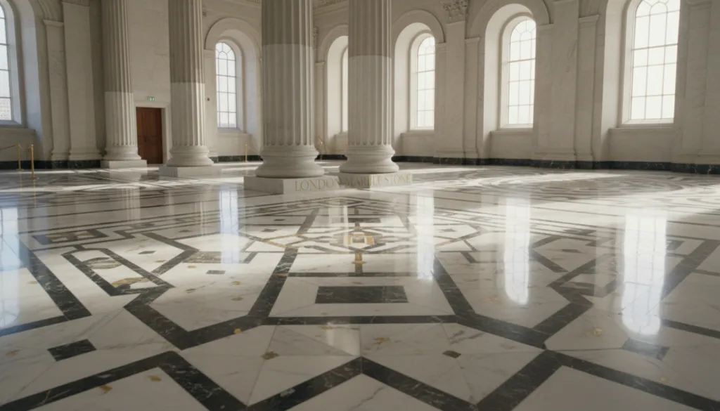 marble fitters Temple bespoke floor design