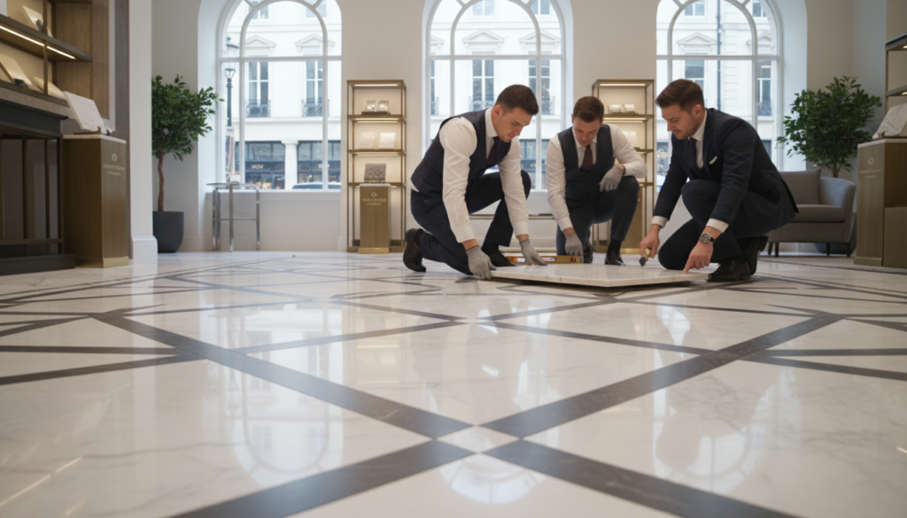 marble floor Covent Garden