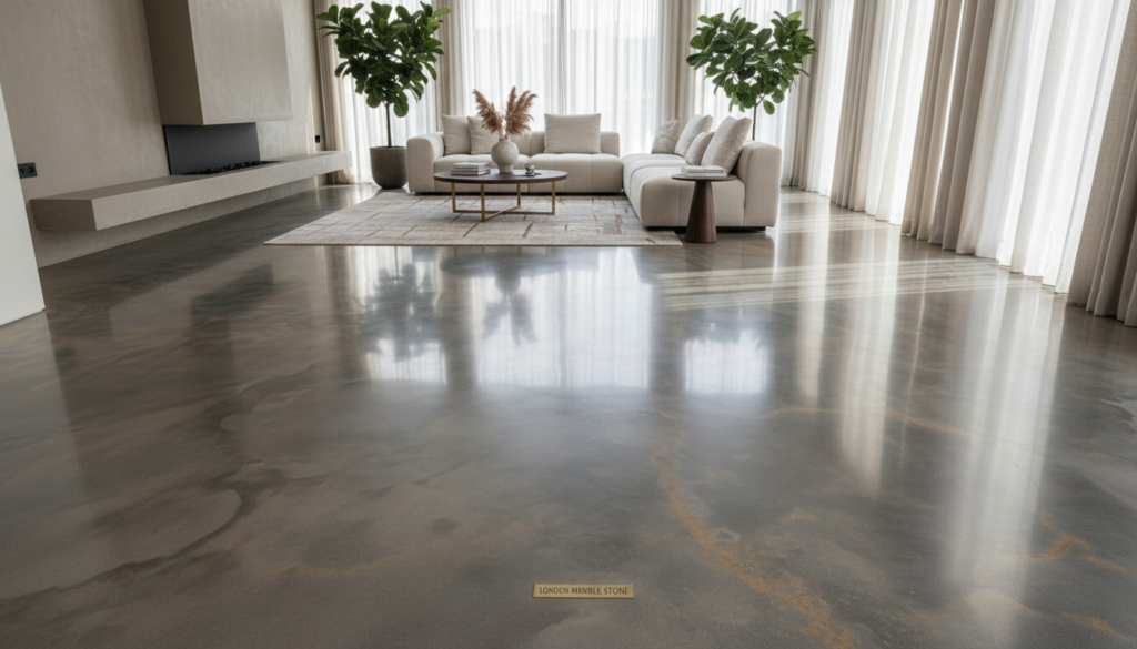 polished concrete flooring Victoria installation benefits