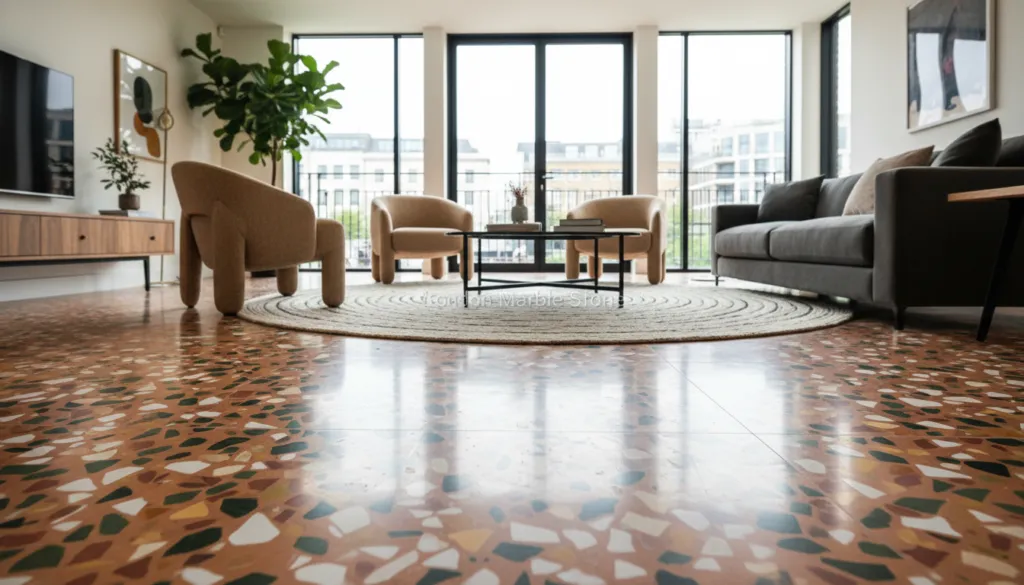 terrazzo floor Farringdon