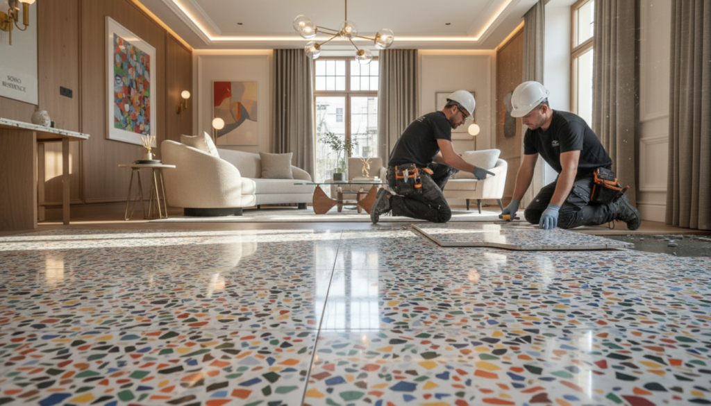terrazzo flooring Soho