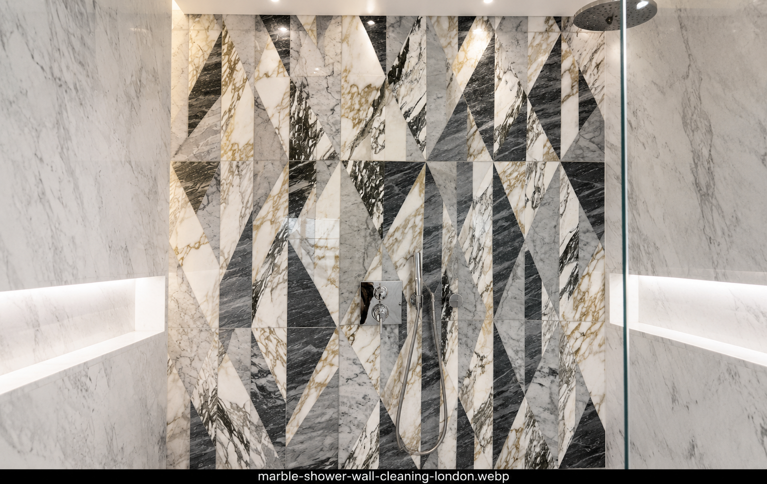 Marble Shower Wall Cleaning - London Marble Stone
