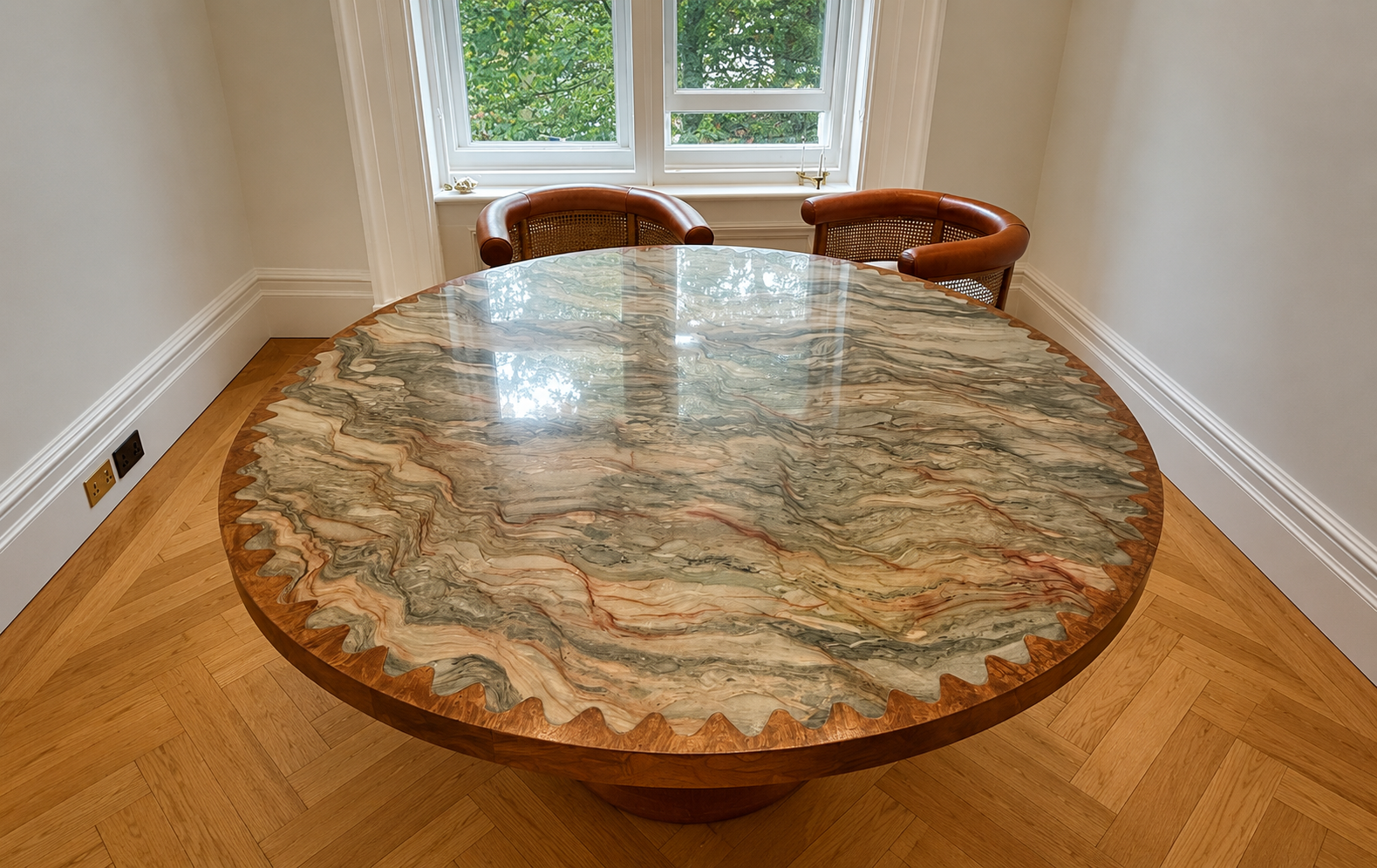 Natural Stone Table Polishing - London Marble Stone