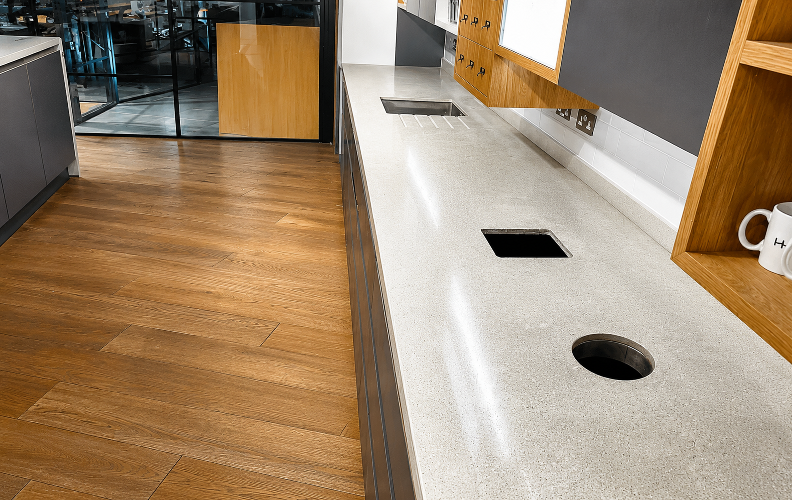 Quartz Worktop Restoration - London Marble Stone
